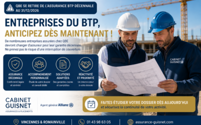 Assurance décennale QBE : anticiper son remplacement avant 2027
